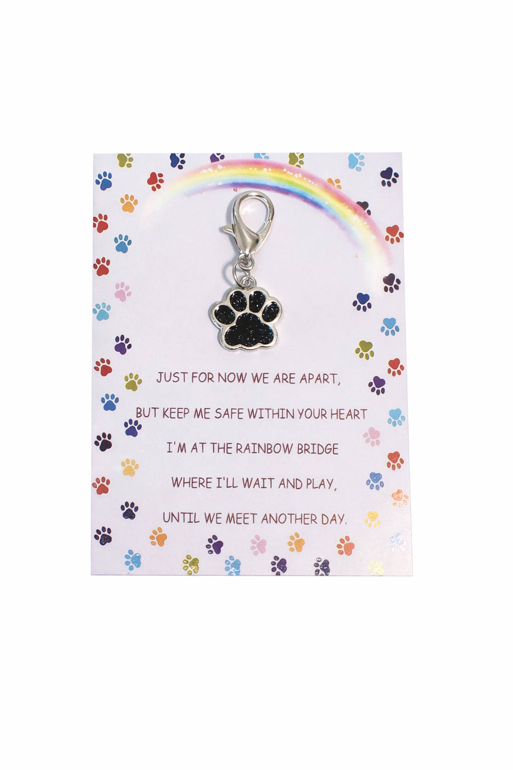 Rainbow Bridge Paw Charm (Add-On Keepsake) - Image 2