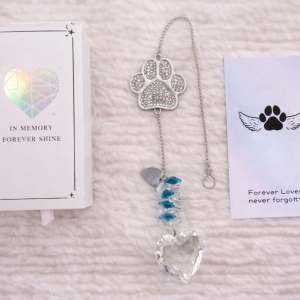 Forever Shine Paw Suncatcher