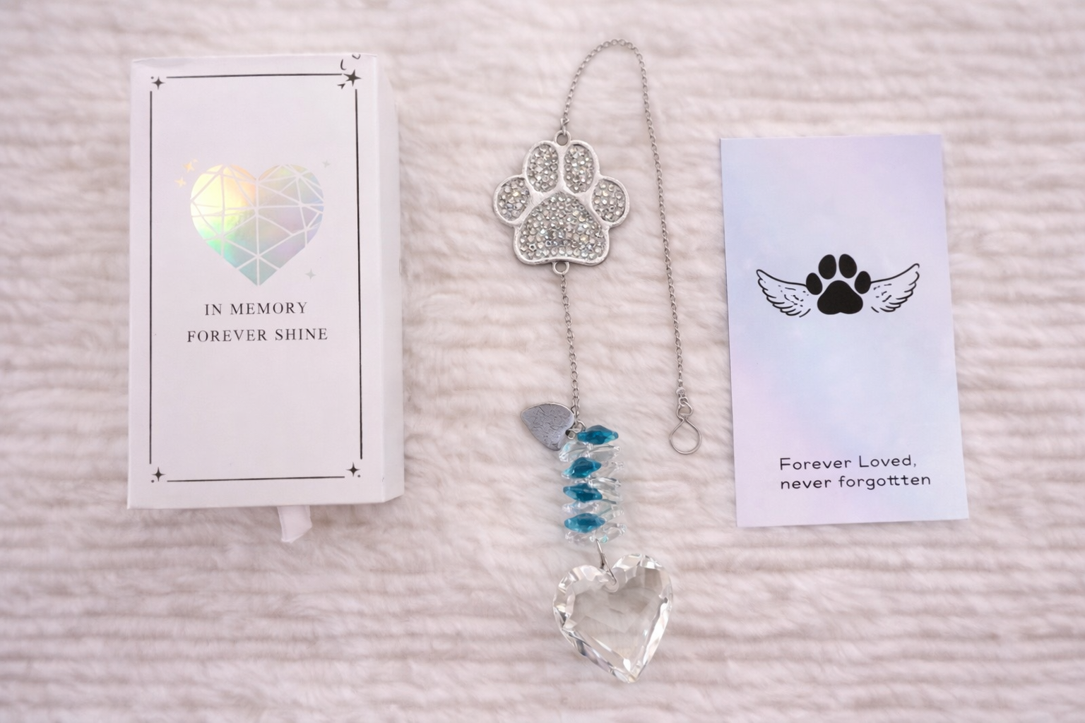 Forever Shine Paw Suncatcher - Image 2