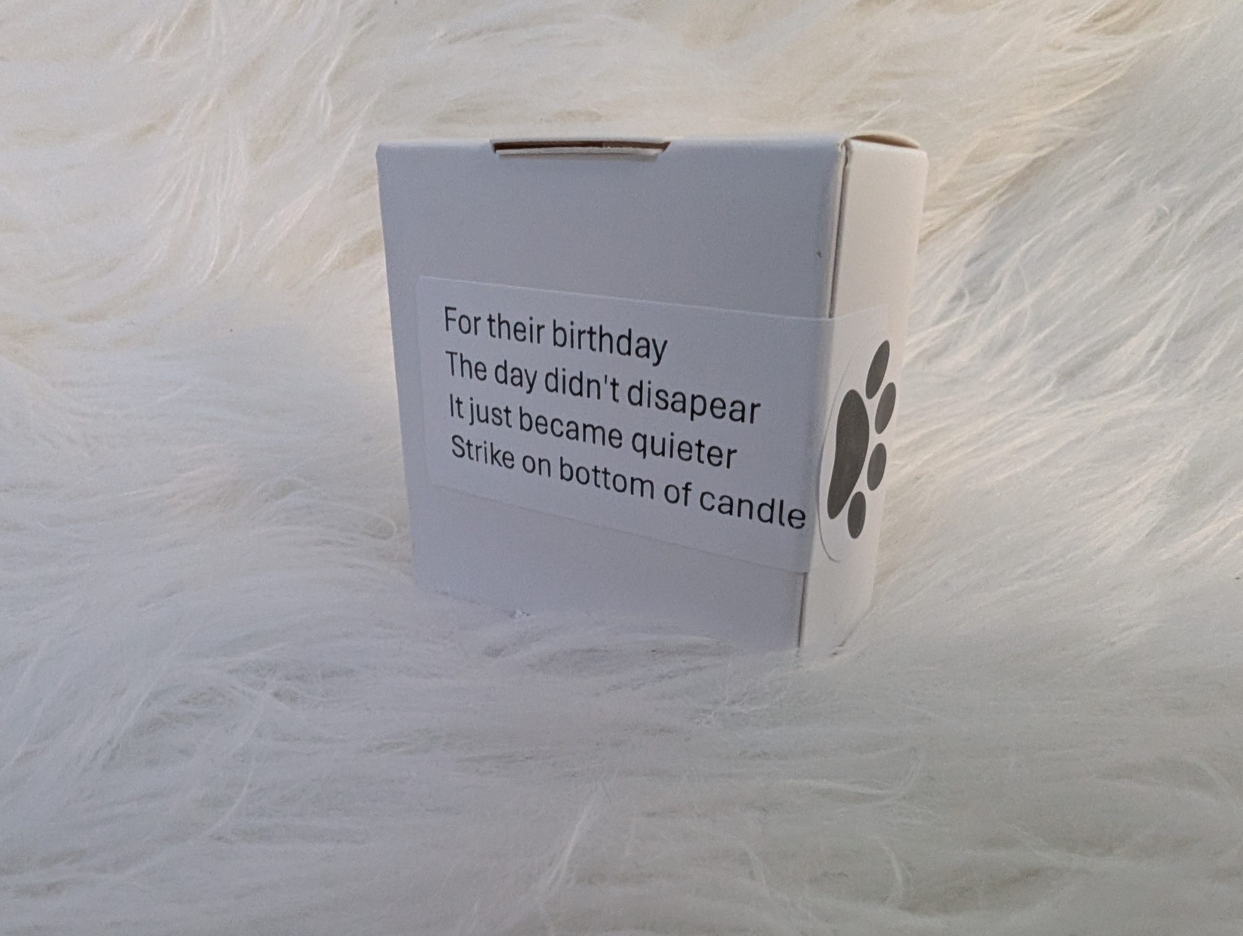 The Quiet Candle Set (Birthday / Remembrance Add-On) - Image 4