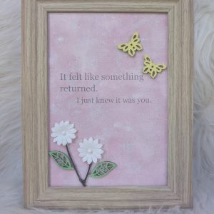 The Quiet Return Keepsake