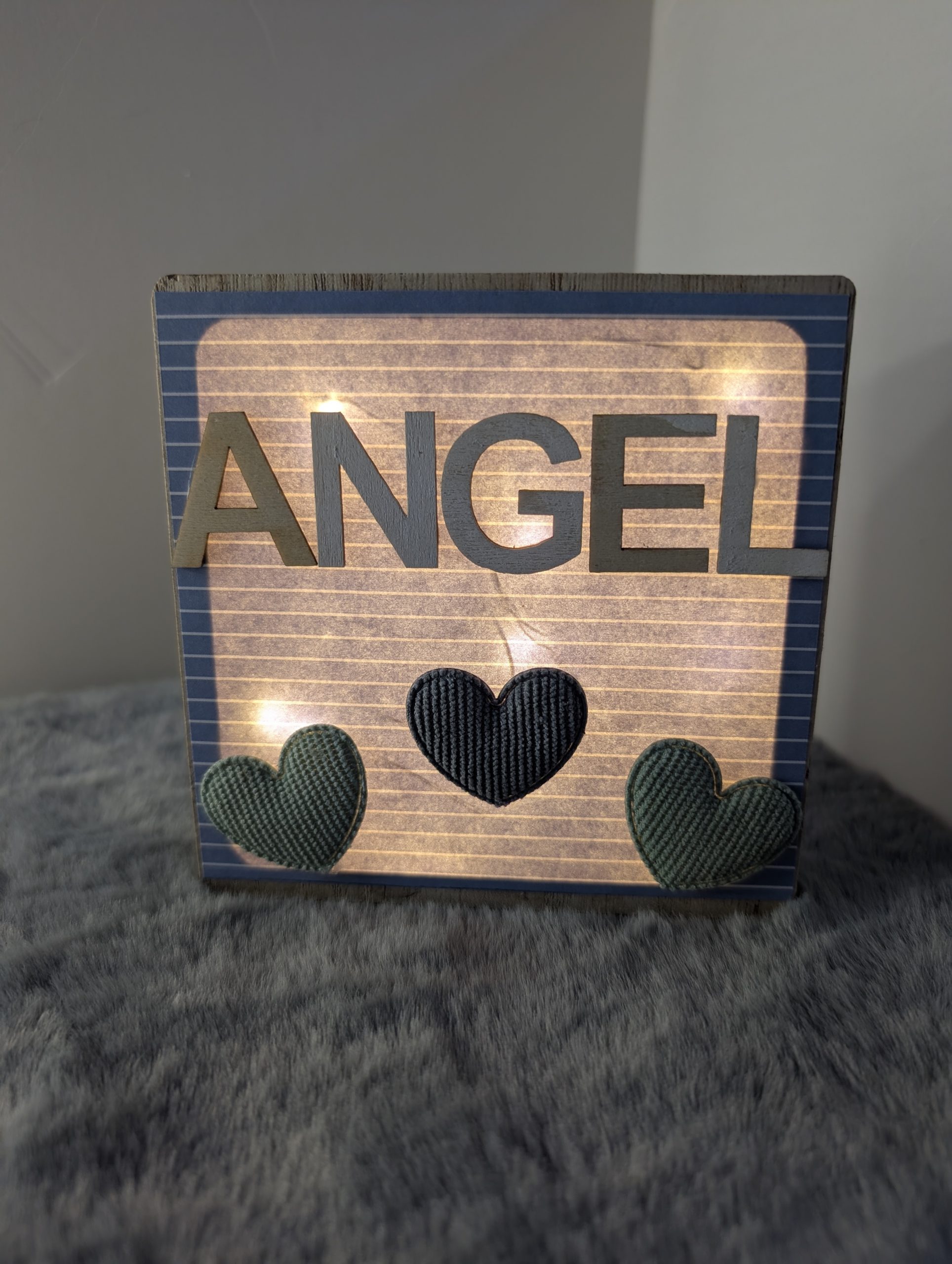 The Quiet Light – Name Keepsake (4.5” x 4.5”) - Image 2