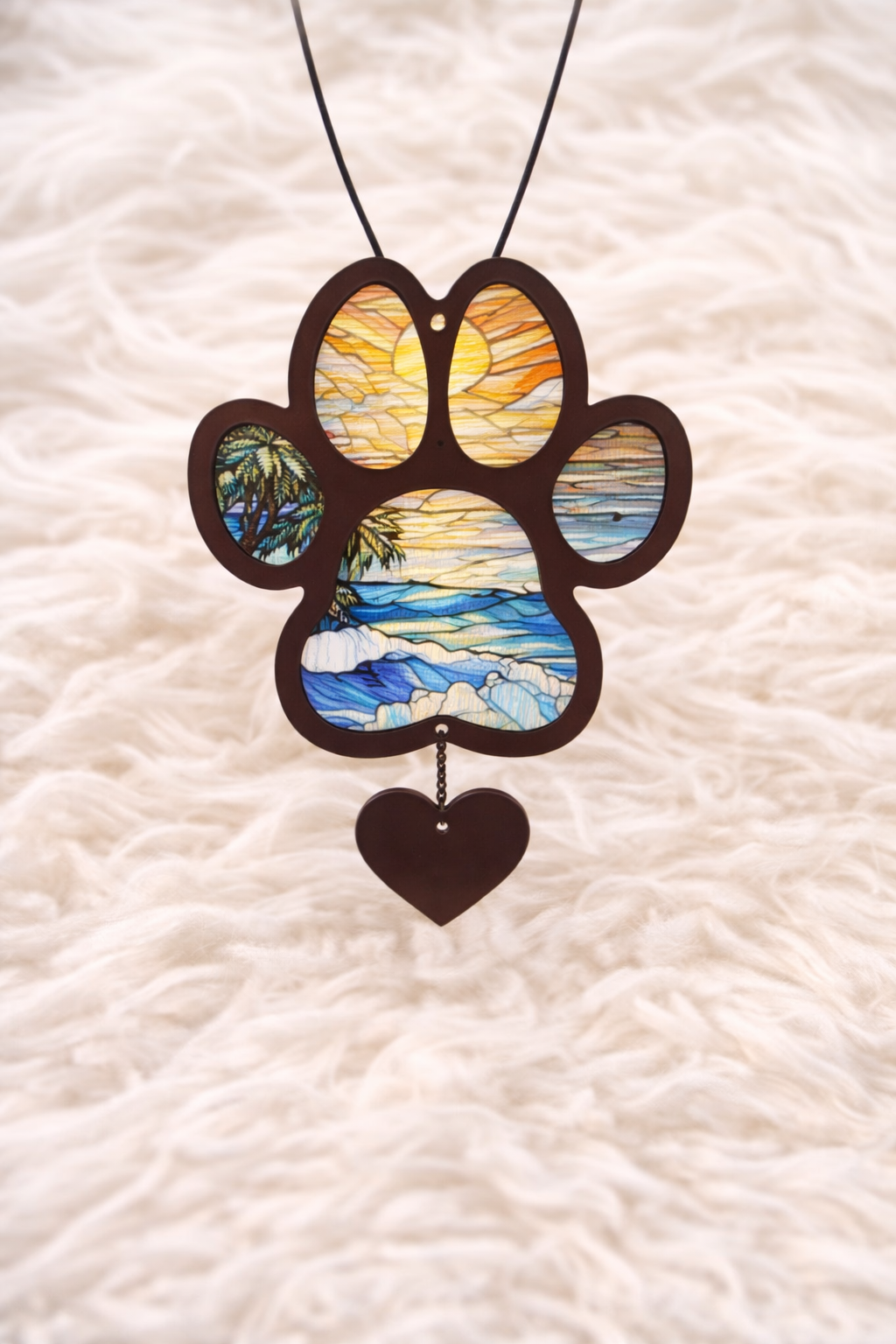 Where the Light Still Finds You Paw Sun Catcher - Image 2