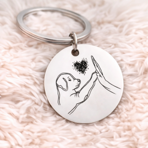Still Reaching Memorial Keychain