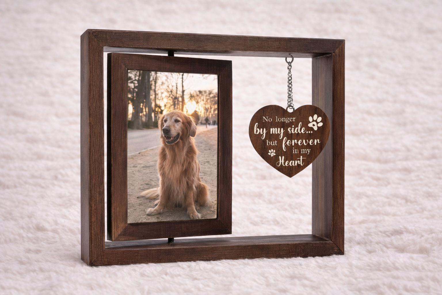 Forever In My Heart Hanging Photo Frame - Image 2