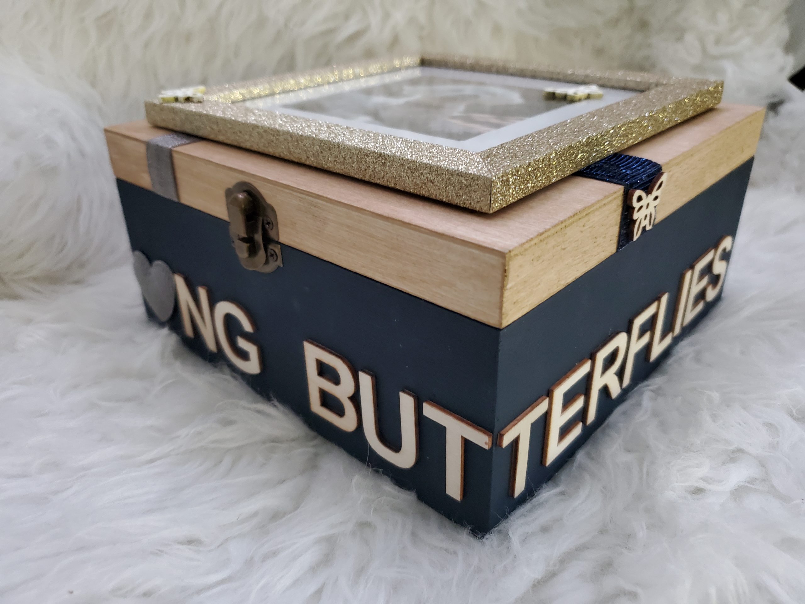 Chasing Butterflies Keepsake Box (Custom) - Image 8