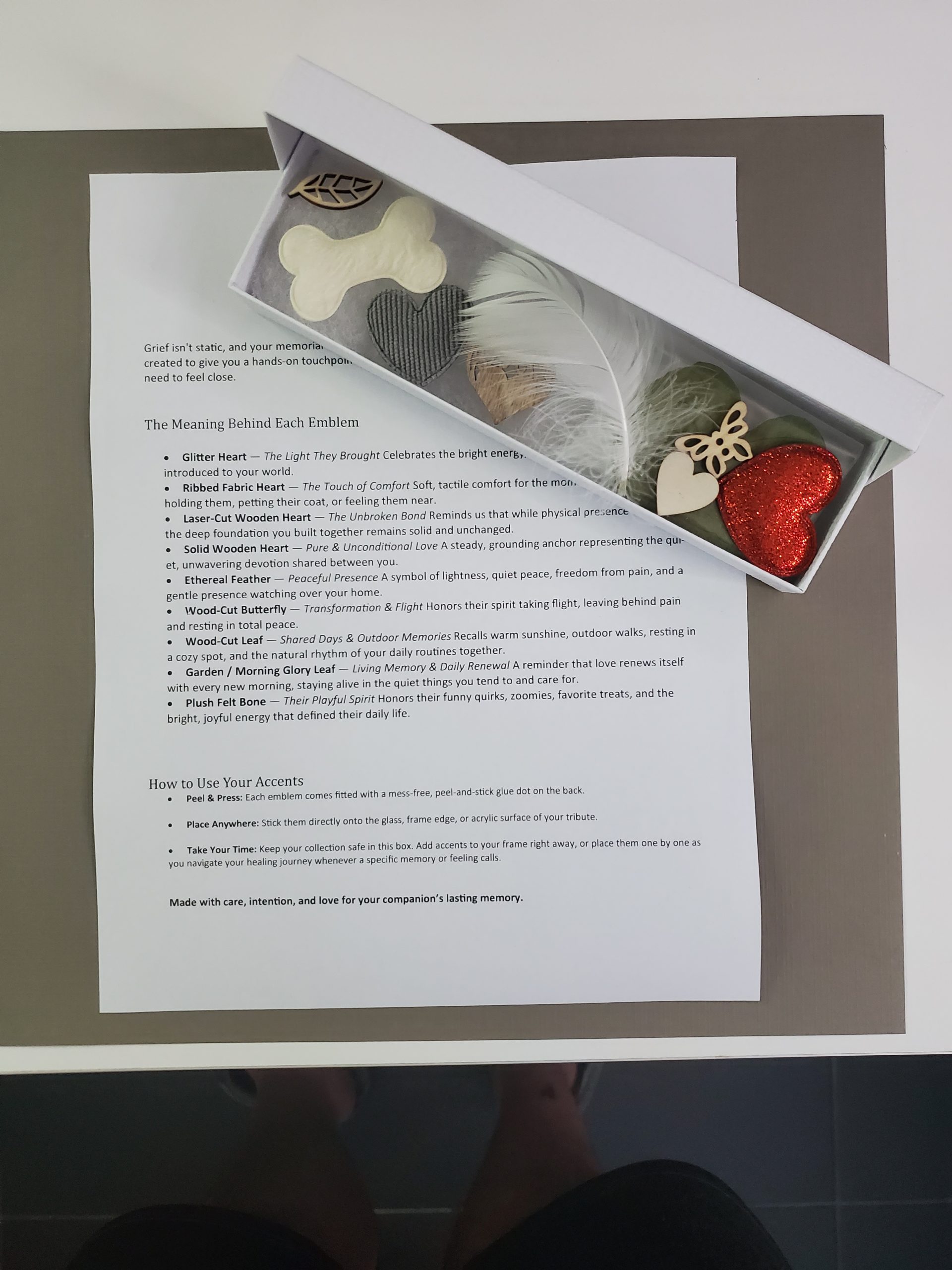 The Pocket Comfort Keepsake Box (Interactive Memory Accents) - Image 4