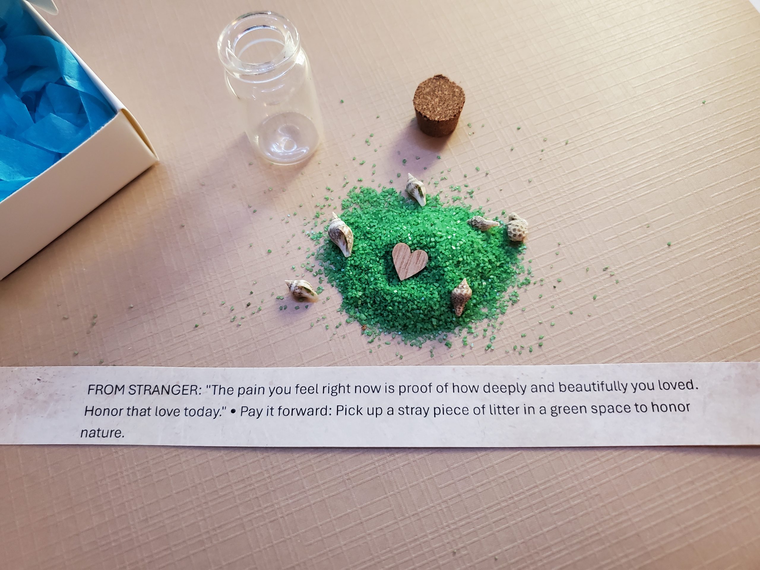 "Message in a Bottle" Micro-Ritual Keepsake - Image 8