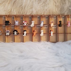 "Feline Friend" Custom Clip-On Charm & Keepsake Card