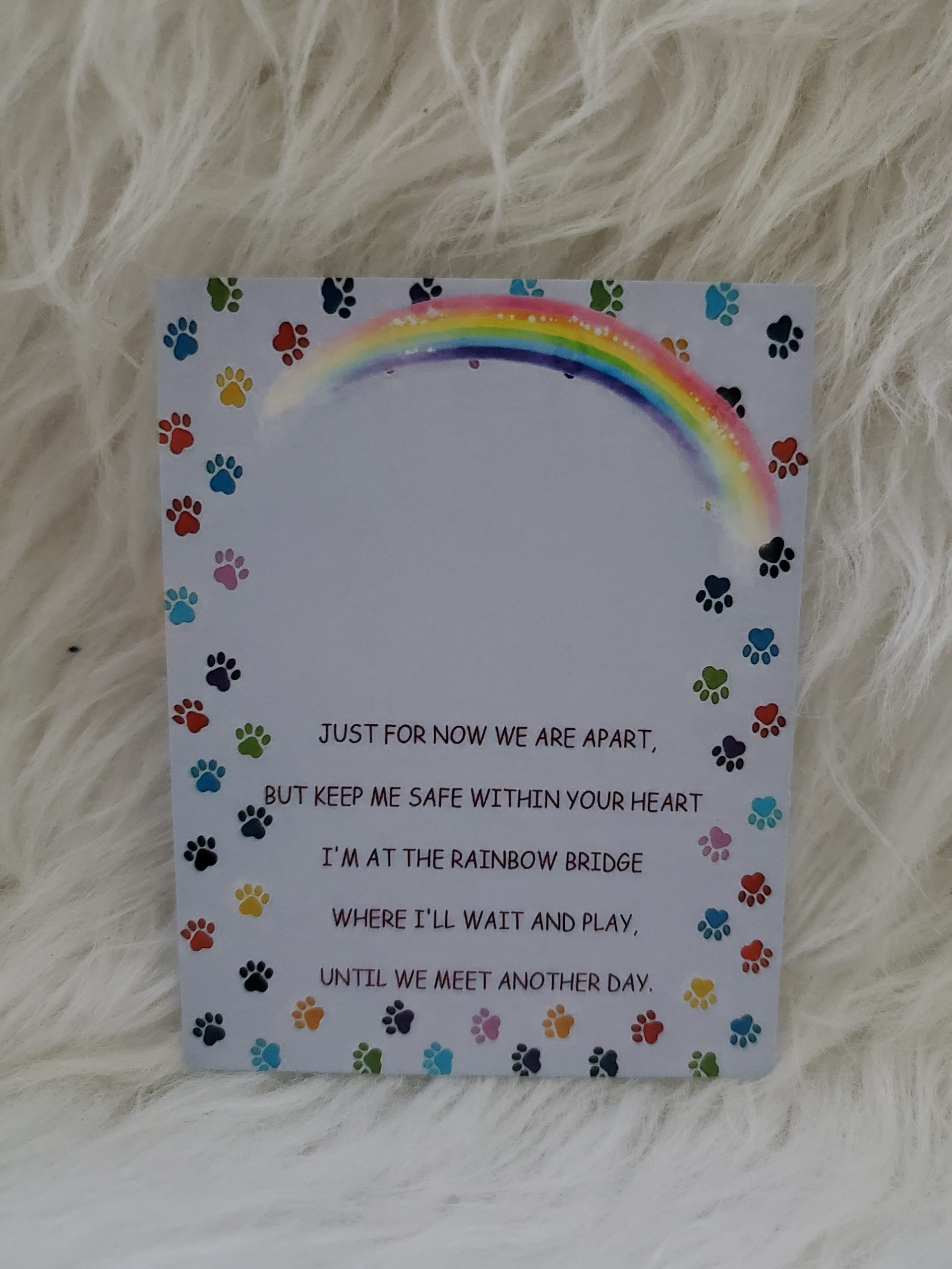 "Feline Friend" Custom Clip-On Charm & Keepsake Card - Image 3