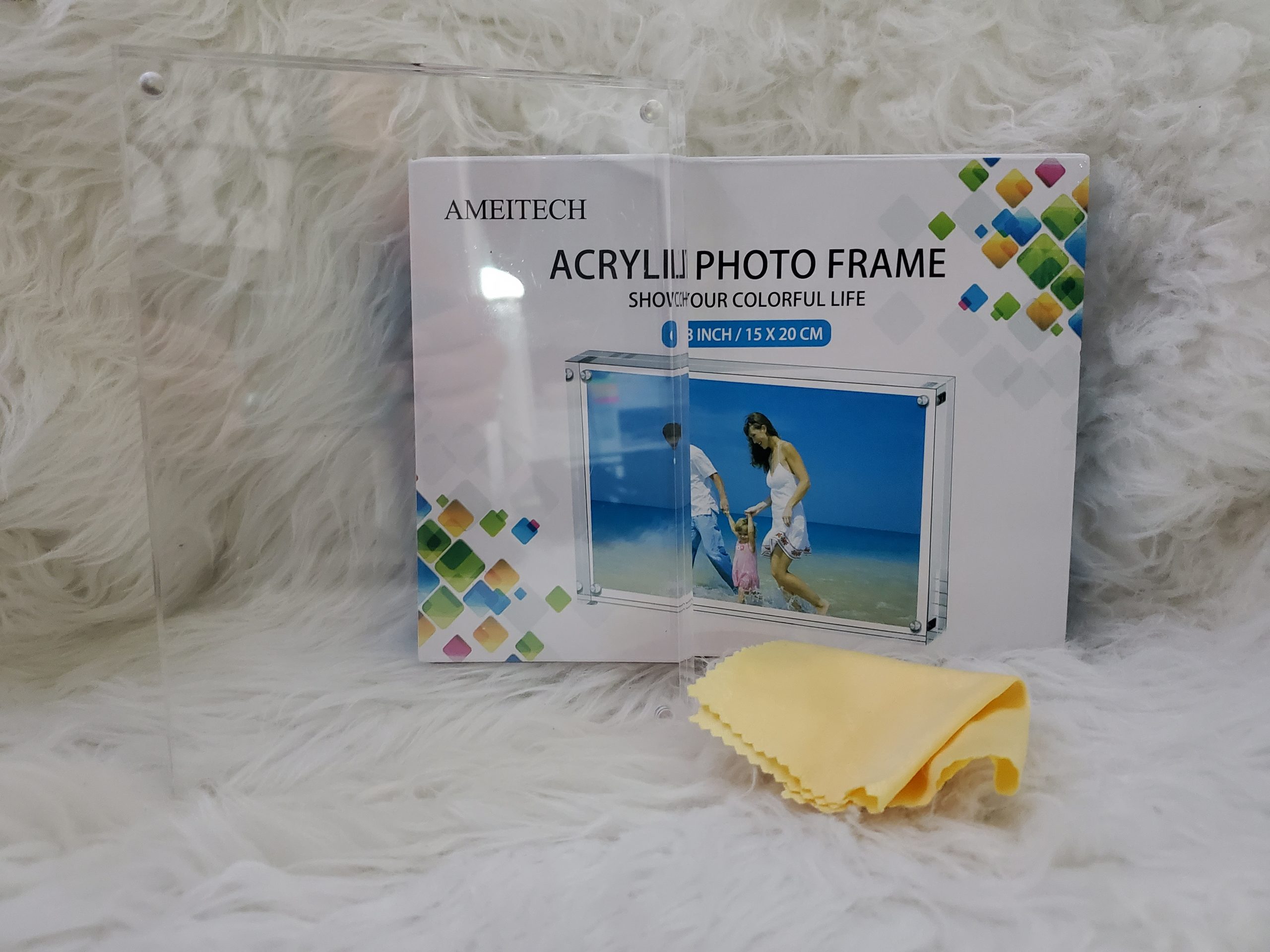 6x8 Premium Magnetic Acrylic Floating Frame - Image 3