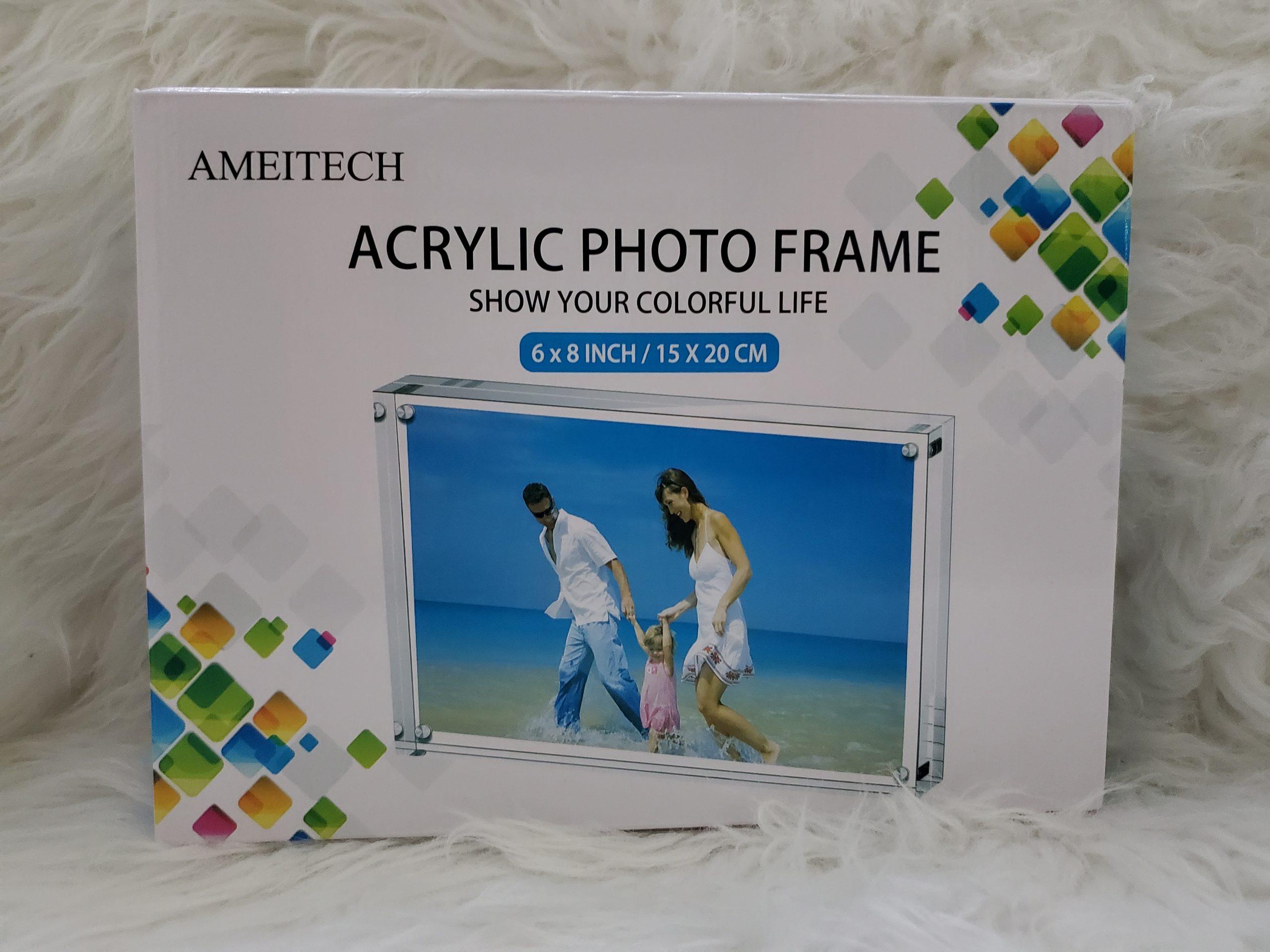 6x8 Premium Magnetic Acrylic Floating Frame - Image 2