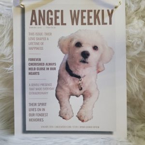 "Pet Cover Story" Custom Magazine Photo Memorial Print