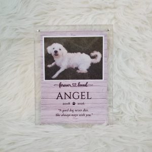 "Forever Loved" Rustic Wood Keepsake