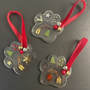 "Forever Paws" Resin Ornament