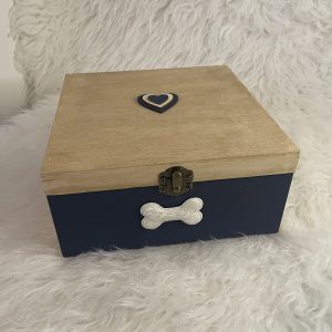 "Forever Loved" Wooden Pet Treasure Box