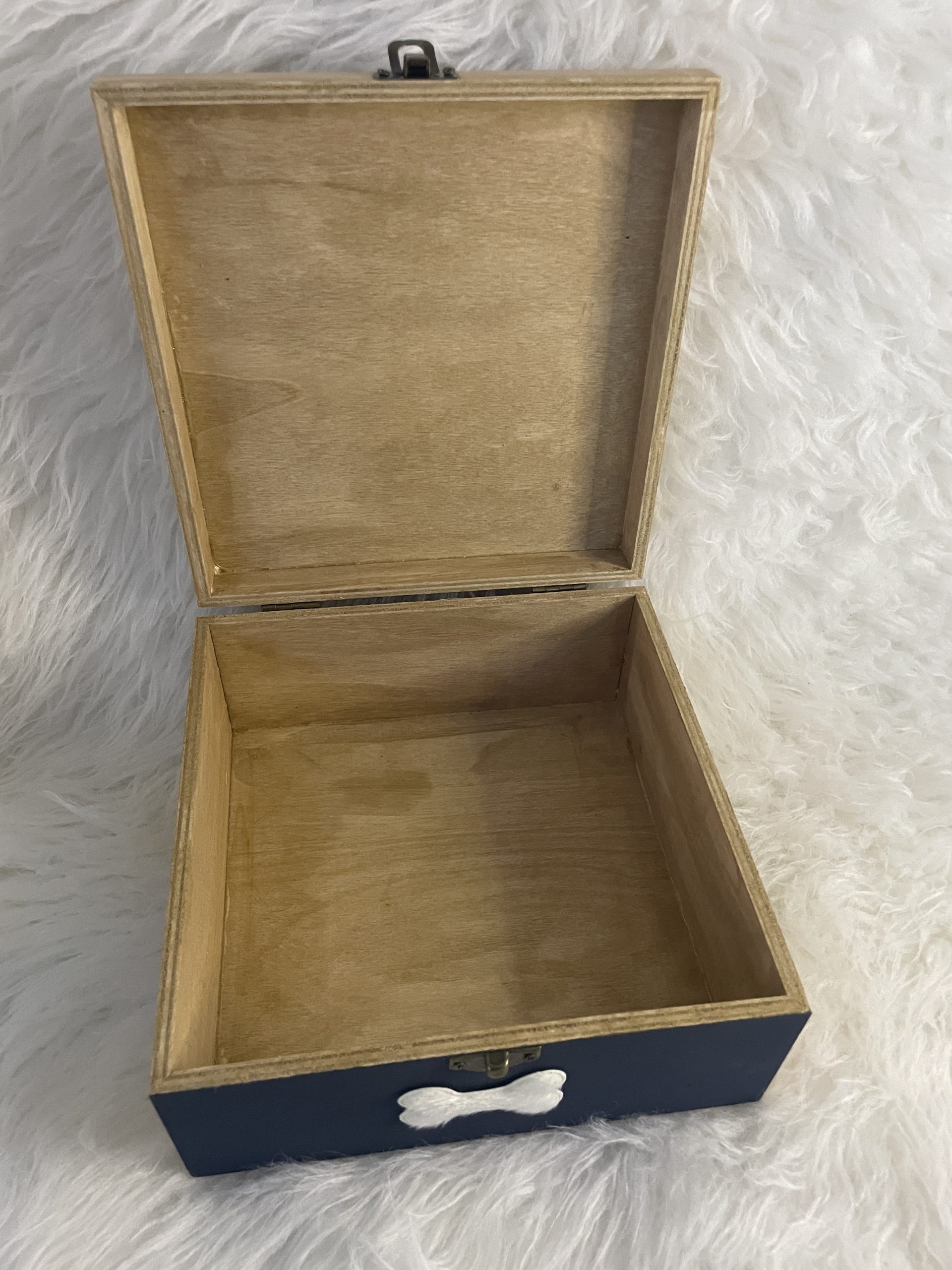 "Forever Loved" Wooden Pet Treasure Box - Image 5